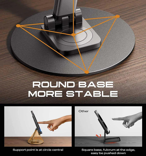 360° Rotating Mobile and Tablet Stand