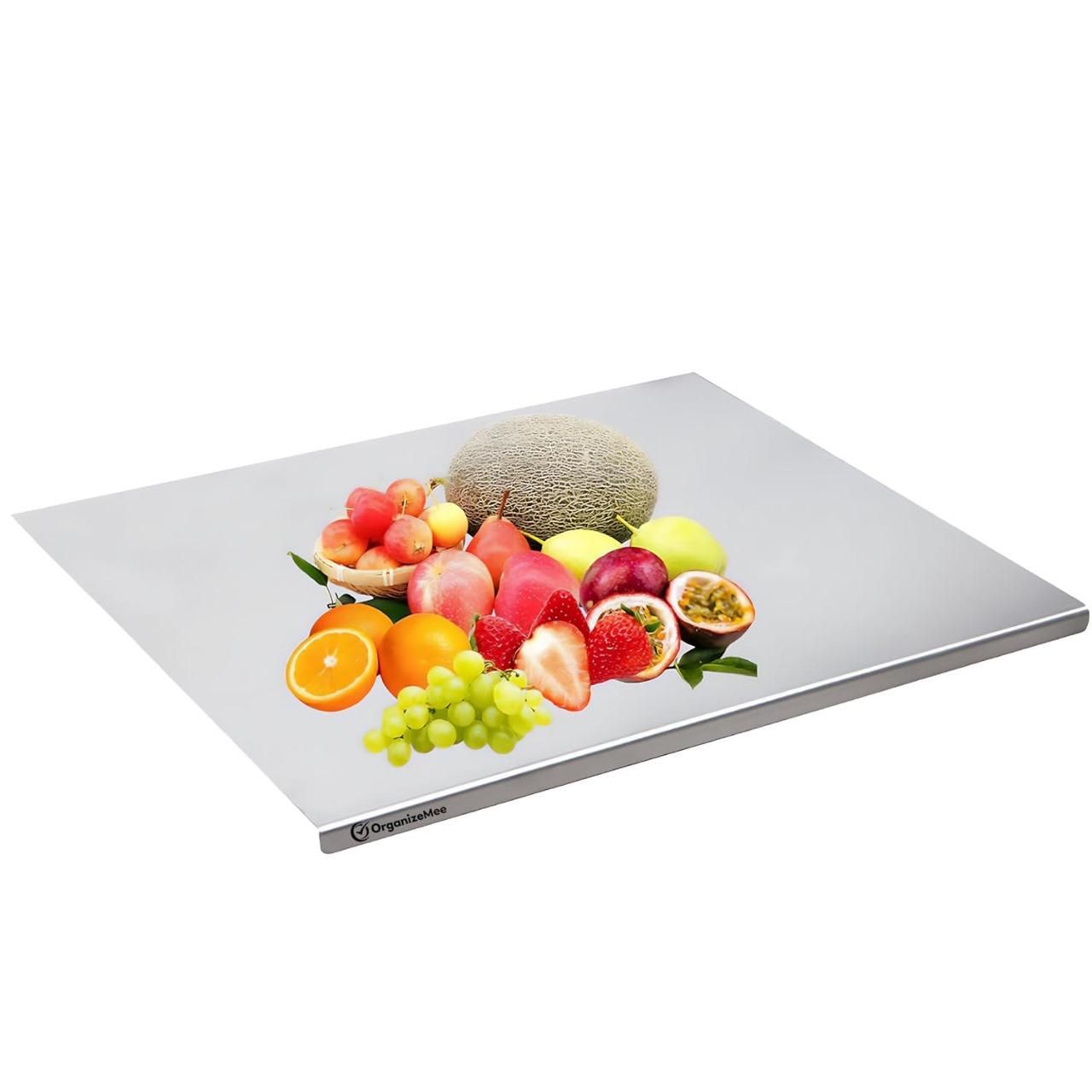 Stainless Steel Chopping Board & Kitchen Countertop - 35 x 31 Cm (Original Big Size)