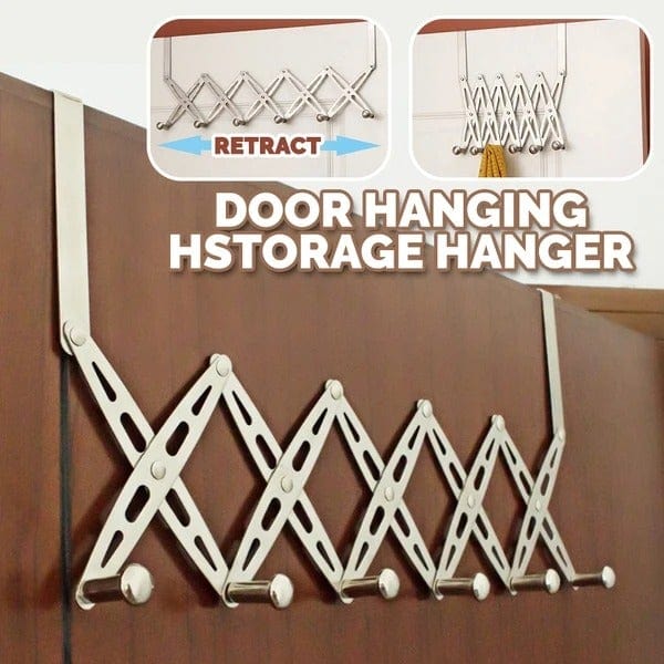 [ 6 Hook ] Stainless Steel Door Hanging Hanger Hook