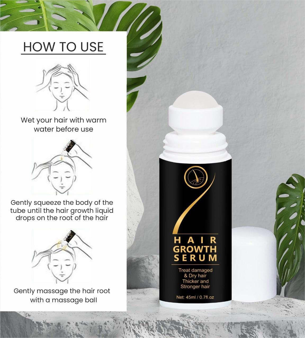 Organic Hair Serum Roller (Buy 1 Get 1 Free)