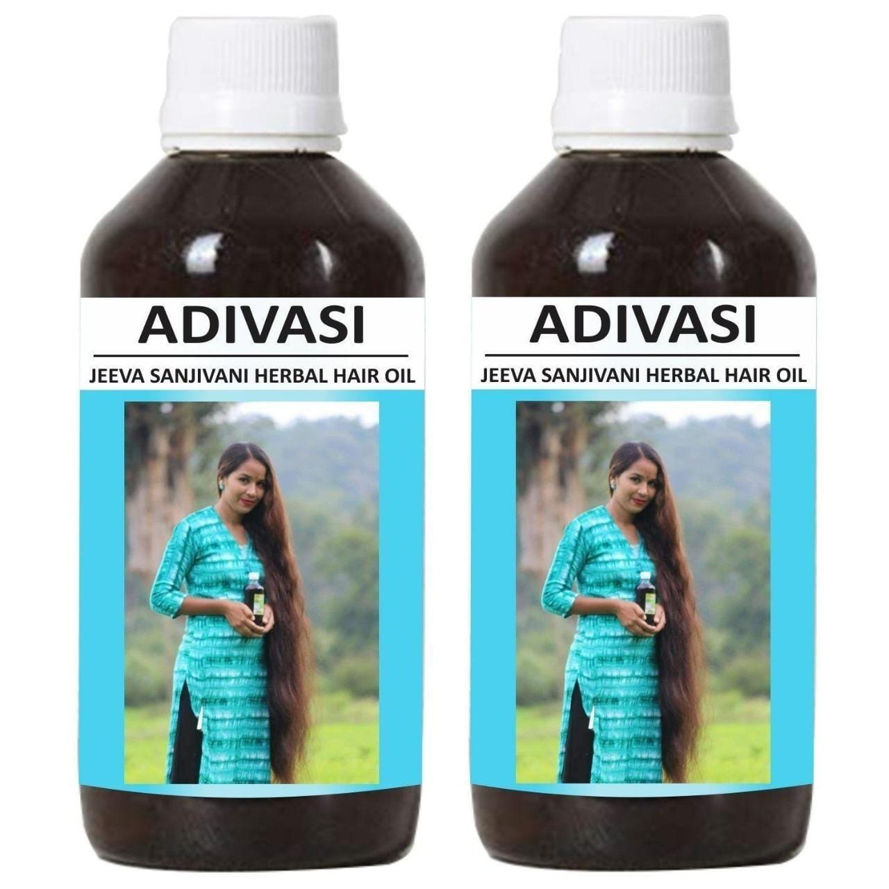 Natural Adivasi Herbal Hair Oil (Buy 1 Get 1 Free)