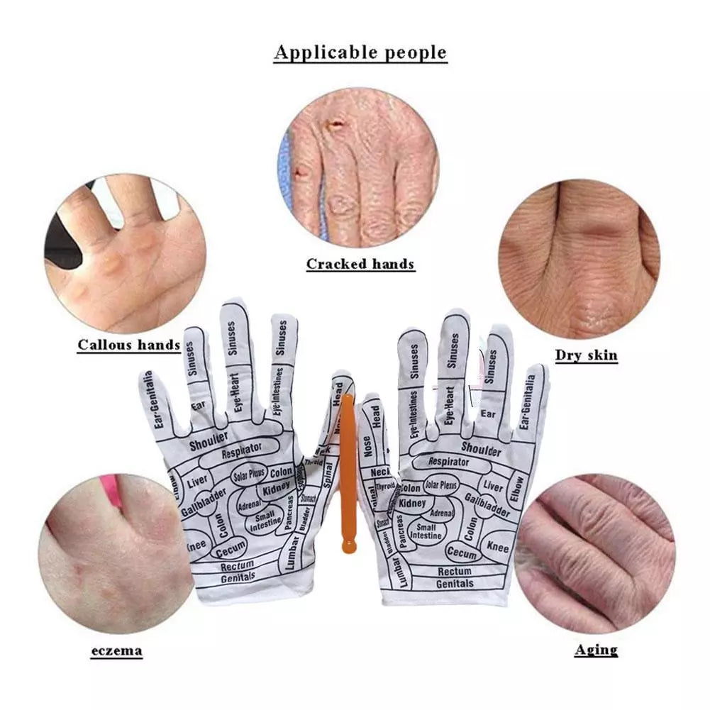 Acupressure Reflexology Hand Gloves