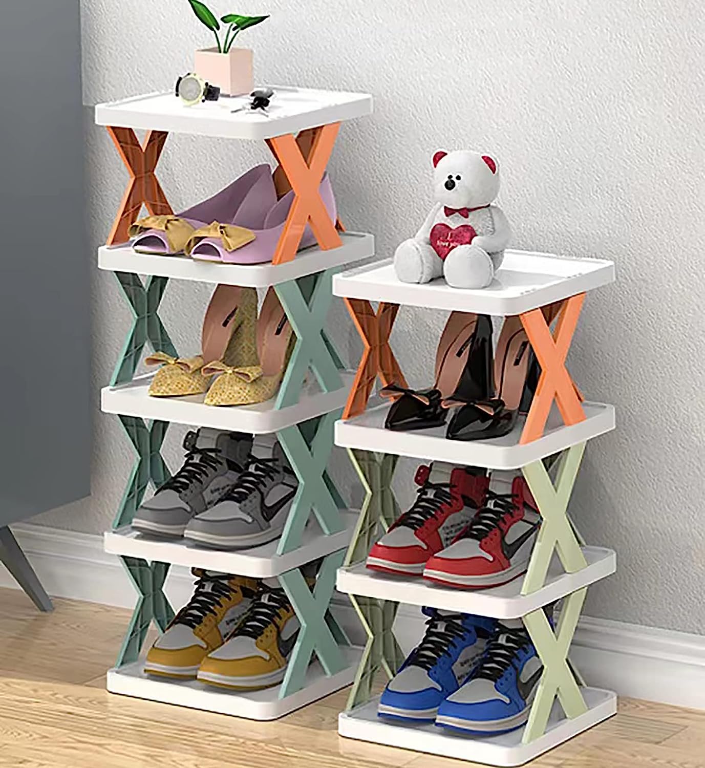 MultiReck™️ Shoes Organizer ( Pack of 5 )